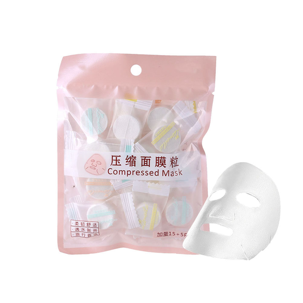 20Pcs Compressed Nonwoven Face - огляд і ціна Skincare Natur E