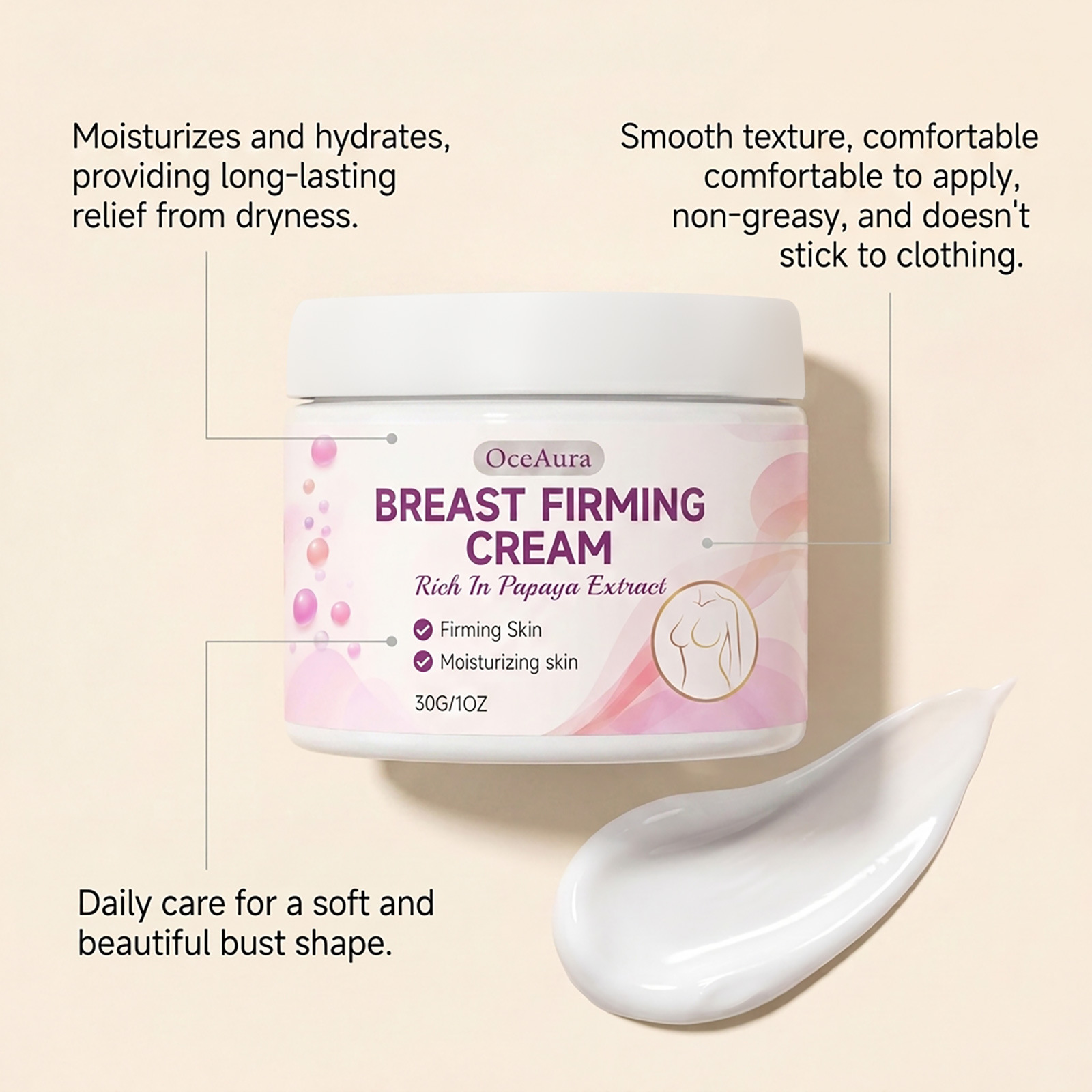 Bust Plumping Firming Cream Fo - огляд і ціна Skincare Routine