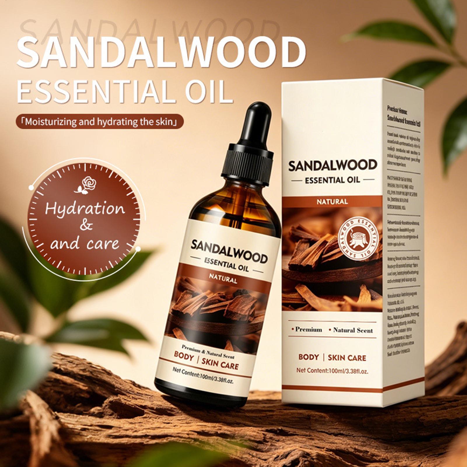 Sandalwood Fragrance Oil 100ml - огляд і ціна Skincare Natur E